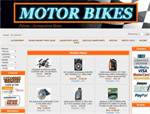 Tablet Screenshot of motor-bikes.fr